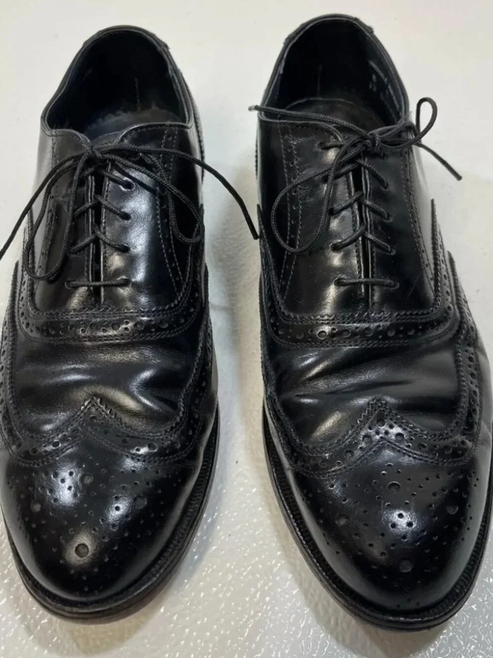 British Walkers Men’s Dress Formal Elegant Shoes Brogue Men's Footwear Sz 8 D